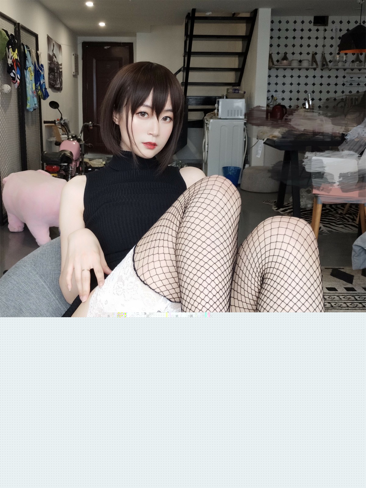 图片[15]-Coser小姐姐白银 – 黑色包臀裙 – COSPLAY-御萝部落