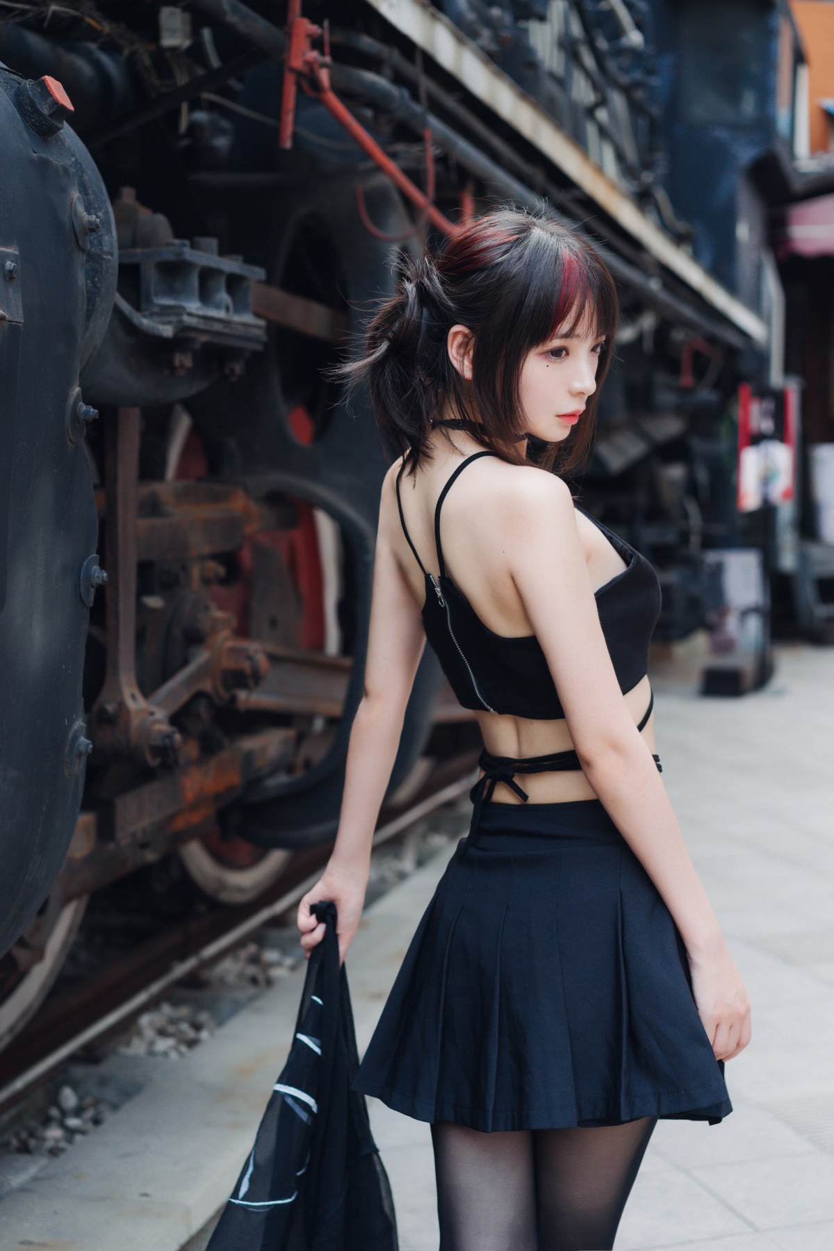 图片[2]-疯猫ss – 黑丝复古 – COSPLAY-御萝部落