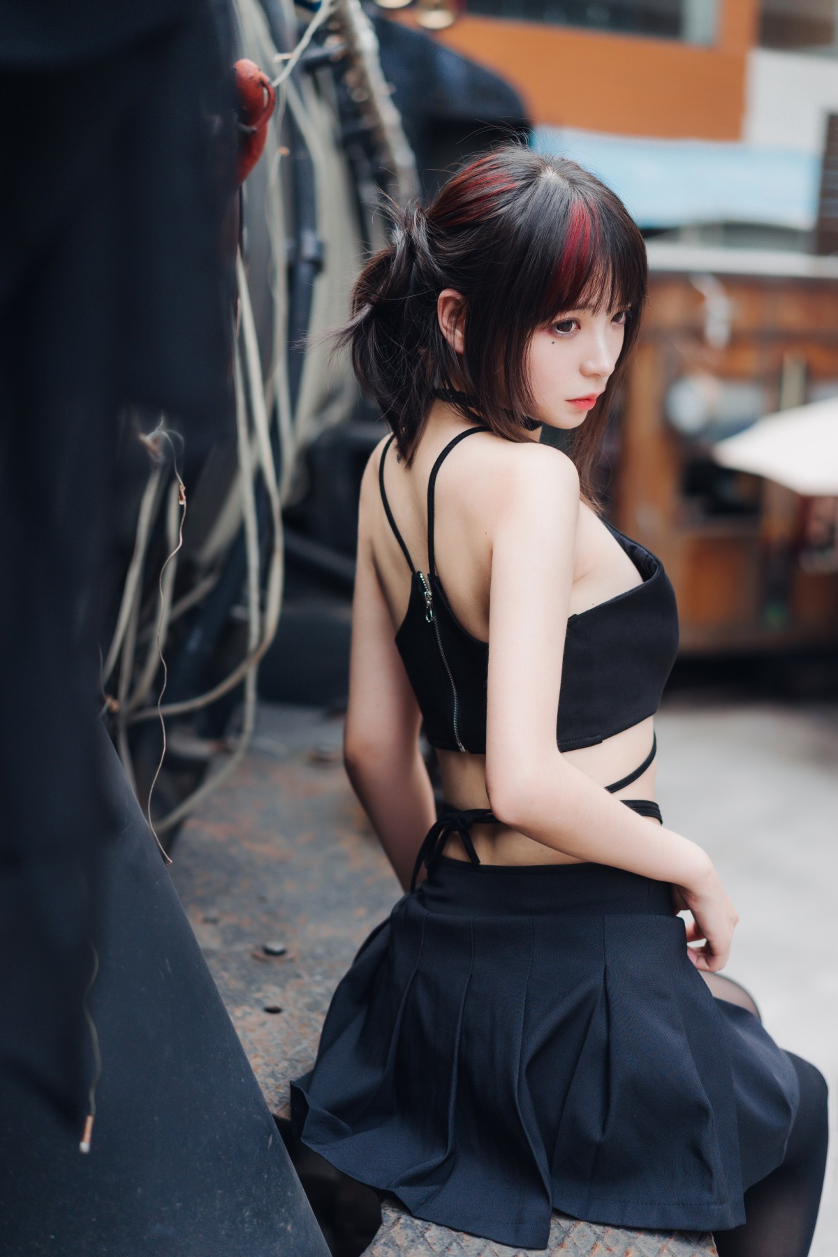 图片[4]-疯猫ss – 黑丝复古 – COSPLAY-御萝部落