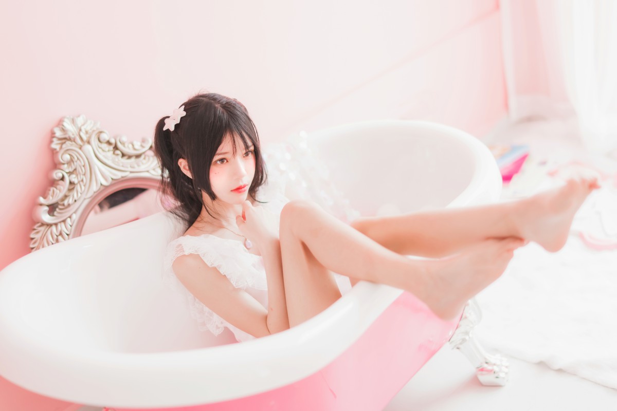 图片[28]-萝莉风COS 桜桃喵 –粉色浴缸 – COSPLAY-御萝部落