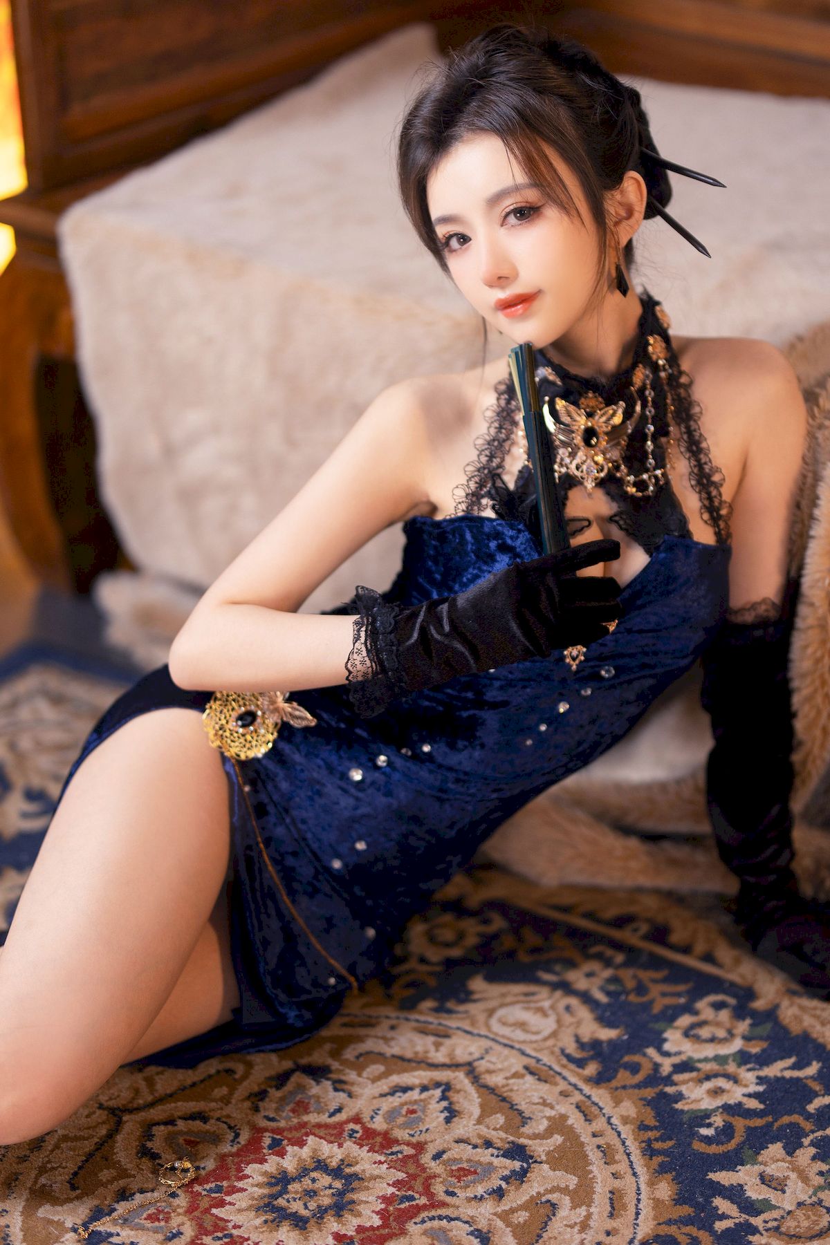 Shika小鹿鹿旗袍系列COS烽火经年