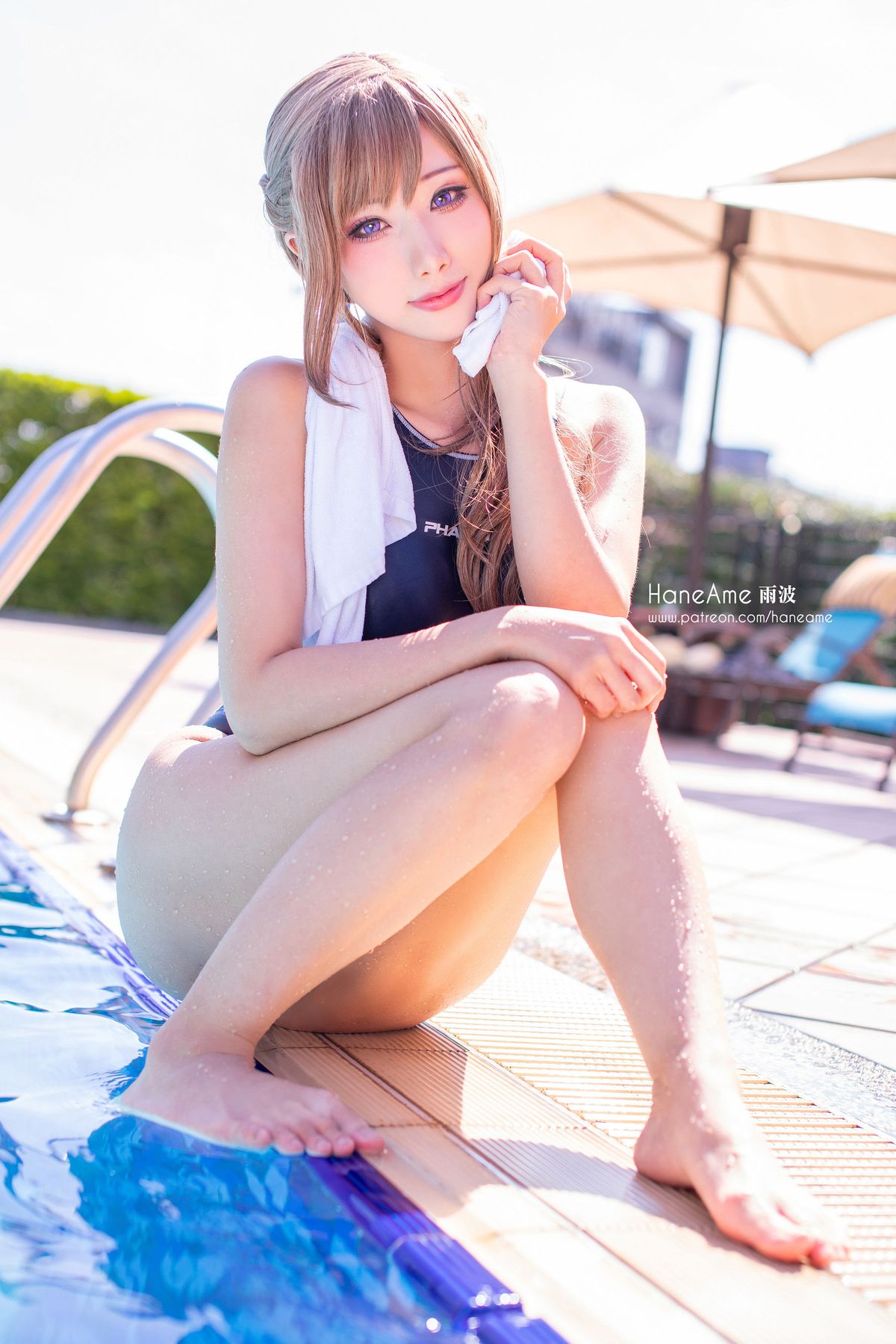 雨波HaneAme多套服饰妈妈二连击主题清凉写真